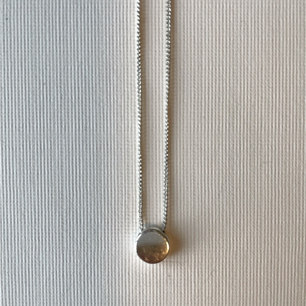 Round Pendant Necklace